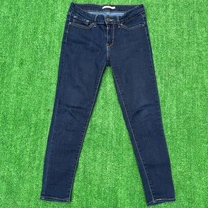LEVIS 711 Skinny Dark Blue (28)